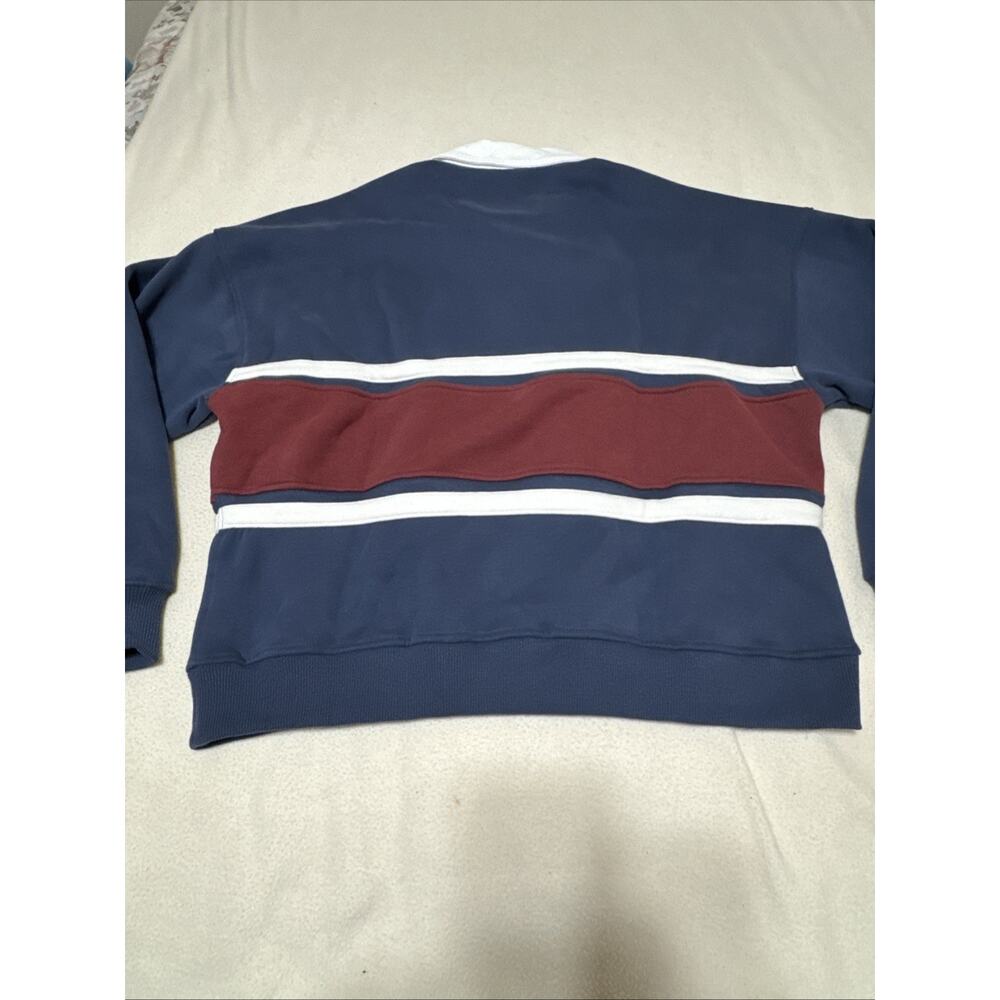 D&F Ricky Singh Mens Multicolor Long Sleeve Boxy Fit Rugby Size Small - Picture 11 of 13
